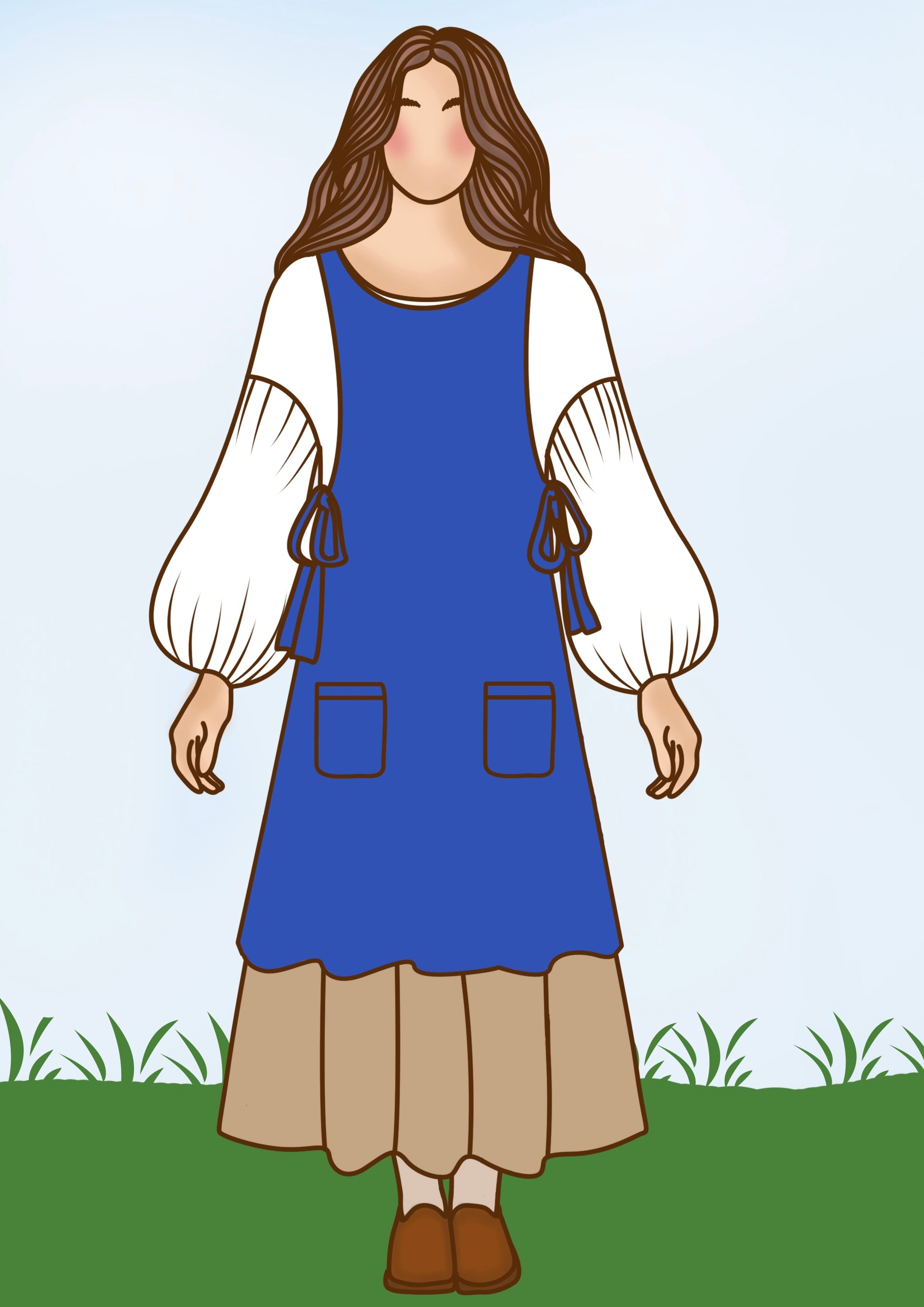 The Foraging Apron – Earthen Threads Co